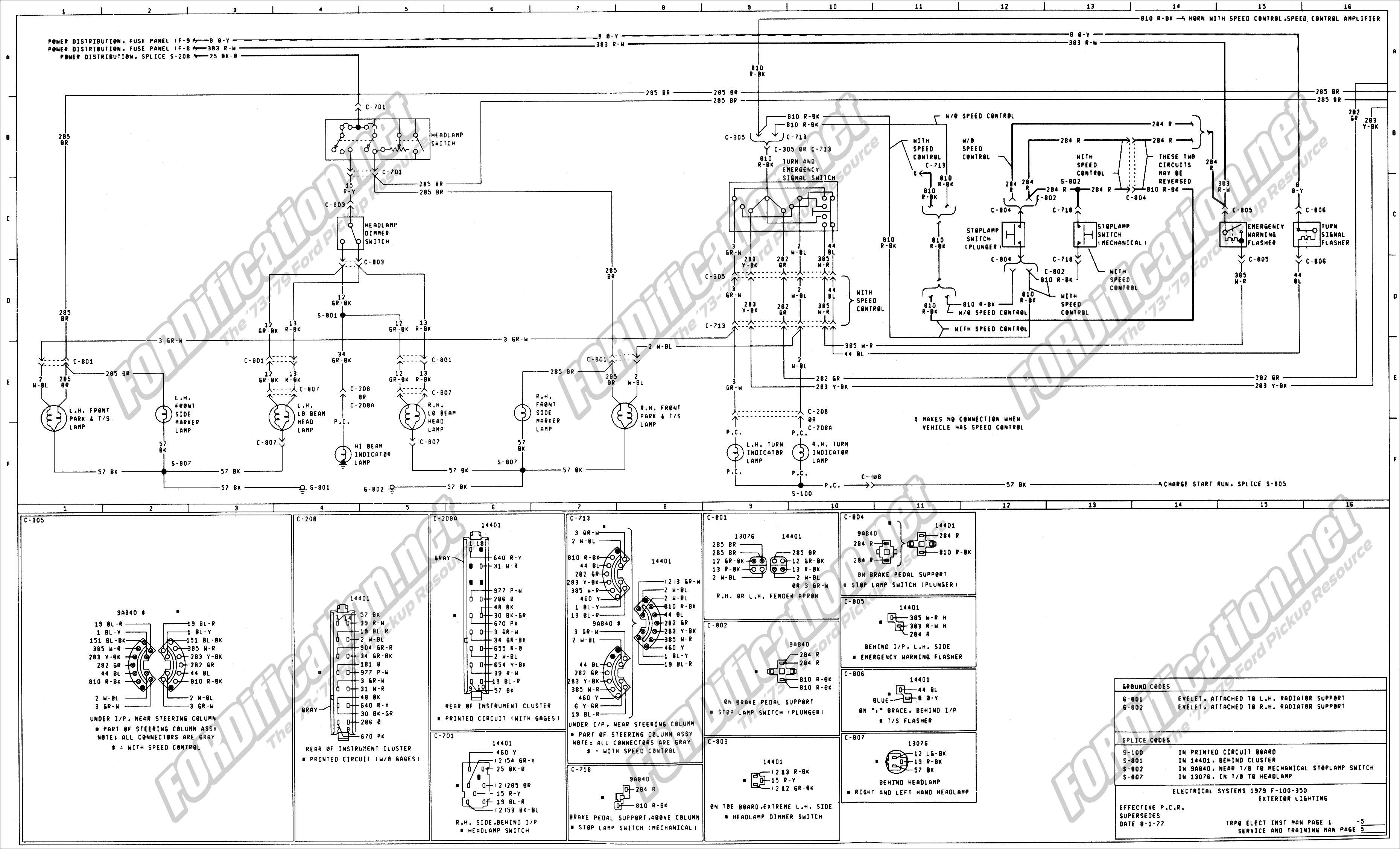 Turn Signal Switch Diagram In 79 F100