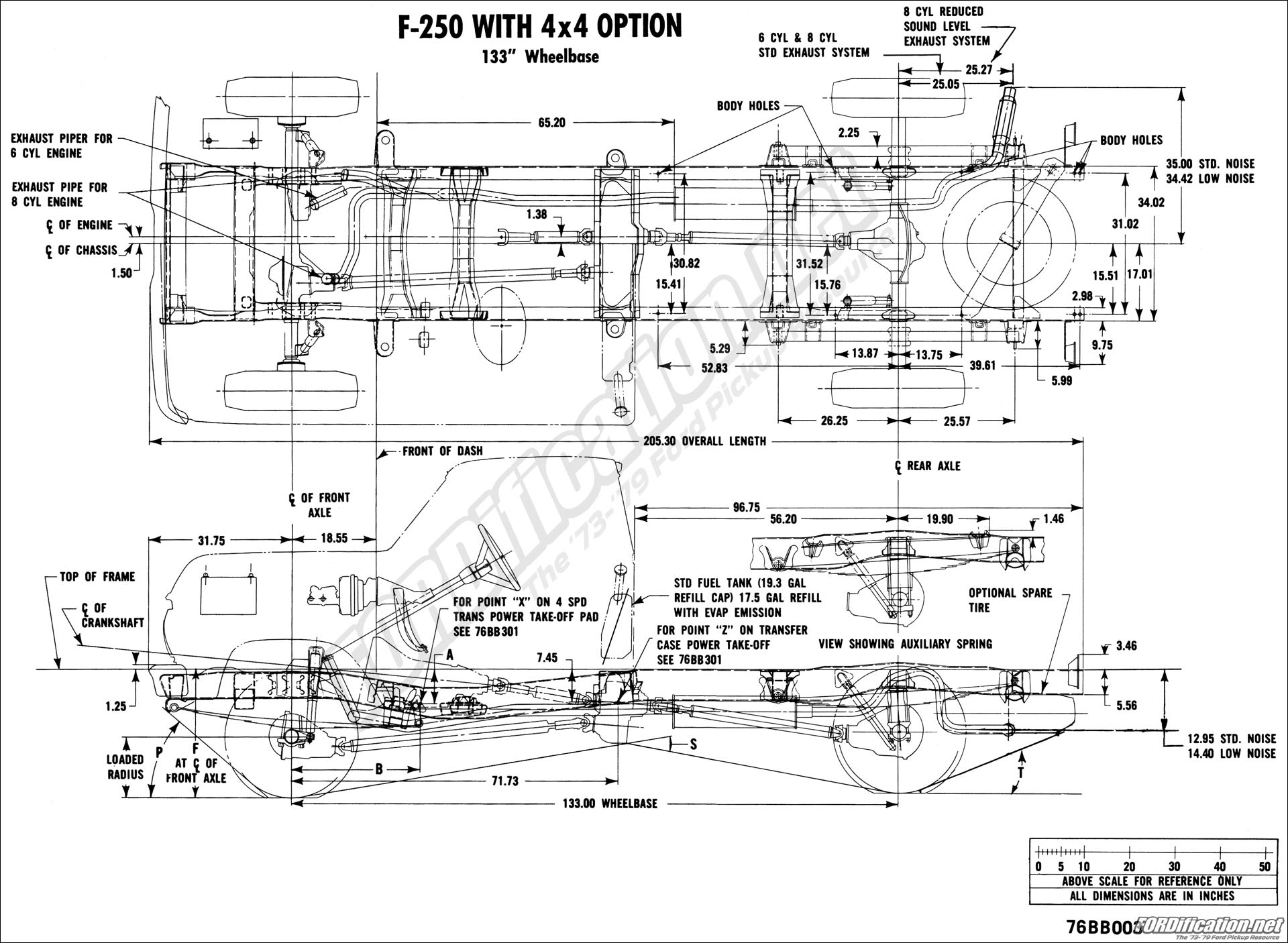 Ford bronco frame dimensions #8