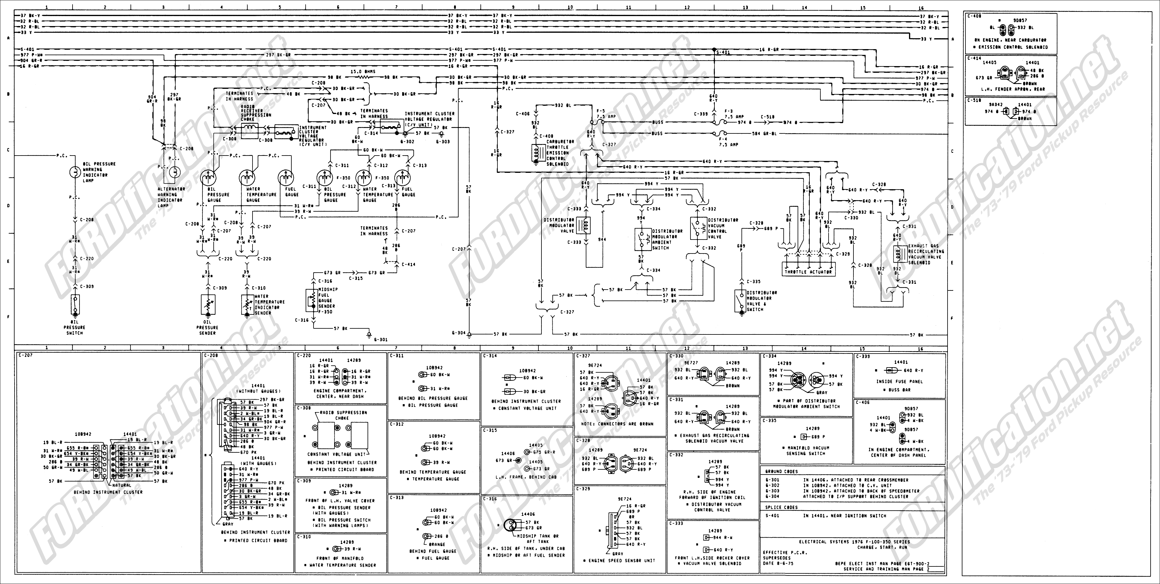 1976 Ford F100 Wiring Diagram Pictures | Wiring Collection